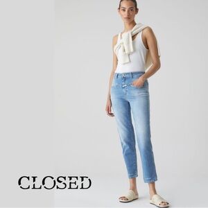 Closed Denim Relaxed Pedal Pusher Jeans